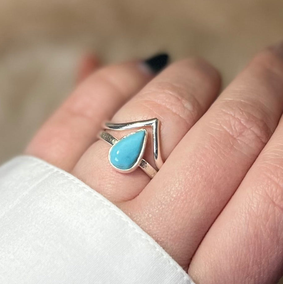 Silver Turquoise Ring