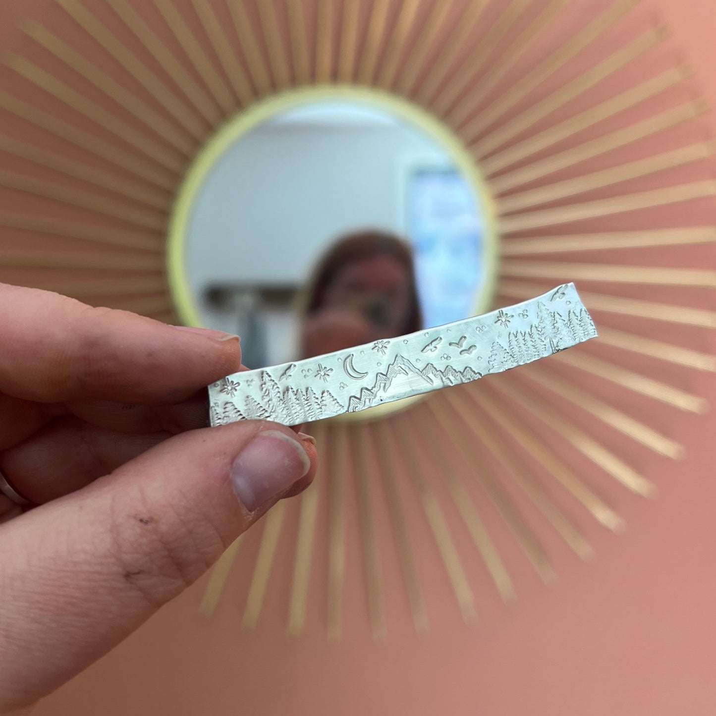 Recycled Sterling Silver Wanderlust Scenic ring