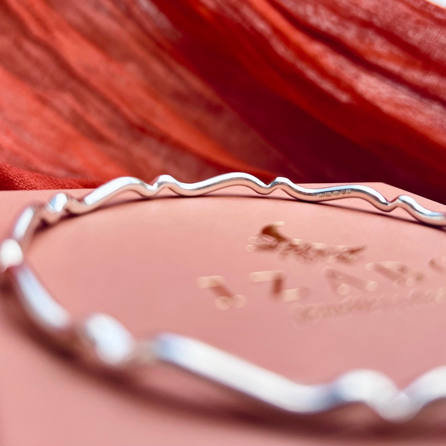 Silver Mandala Bangle