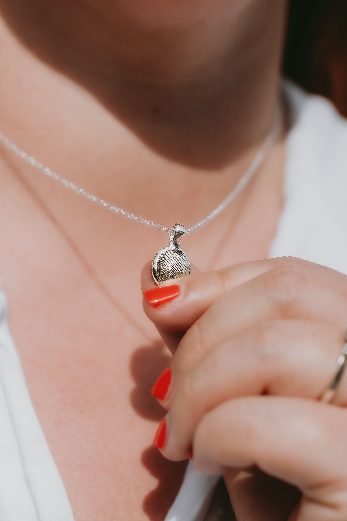 Treasure Fingerprint & Impression Pendant