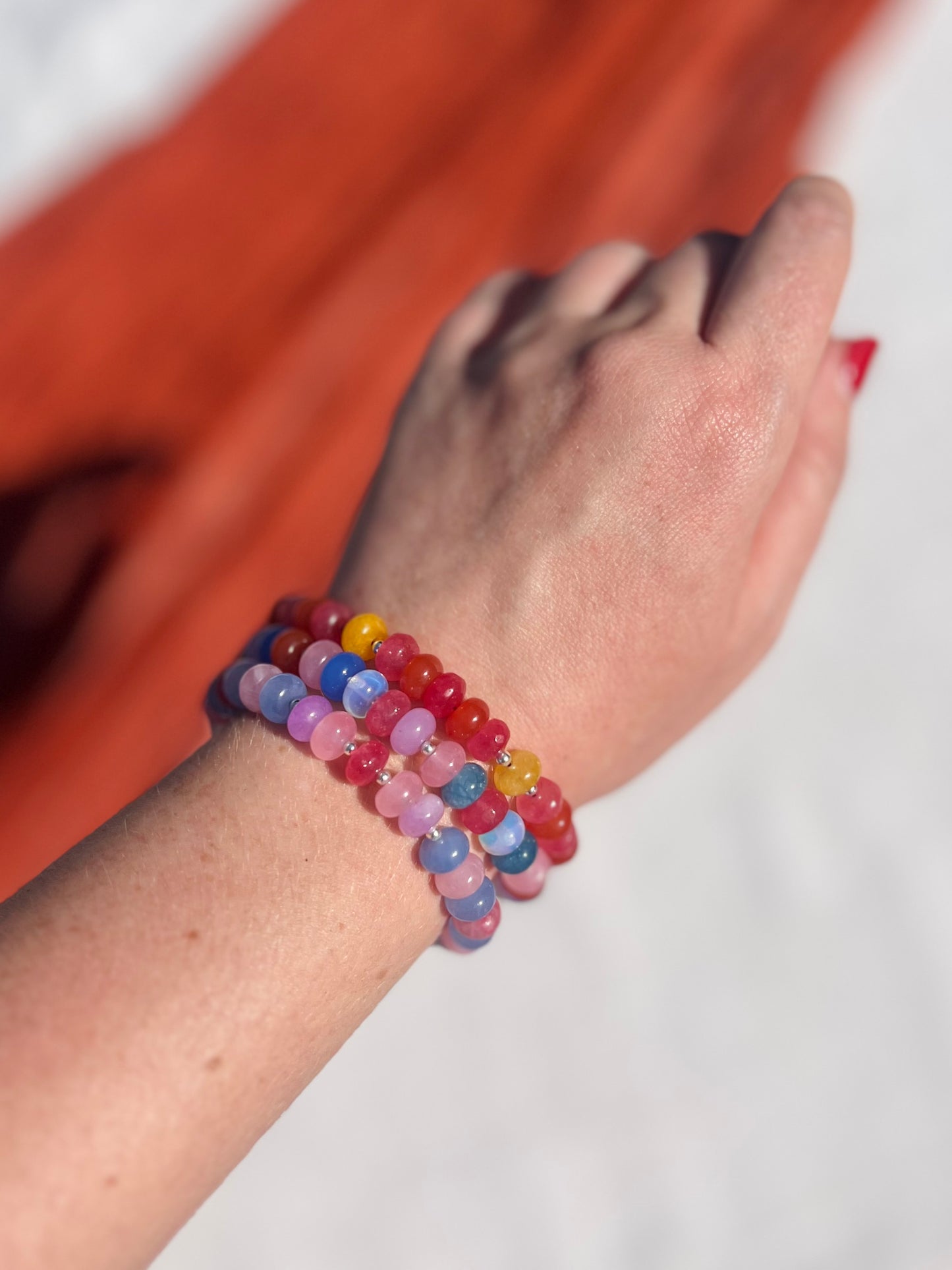 Solana Gemstone Bracelet | Freshwater Pearl & Sterling Silver