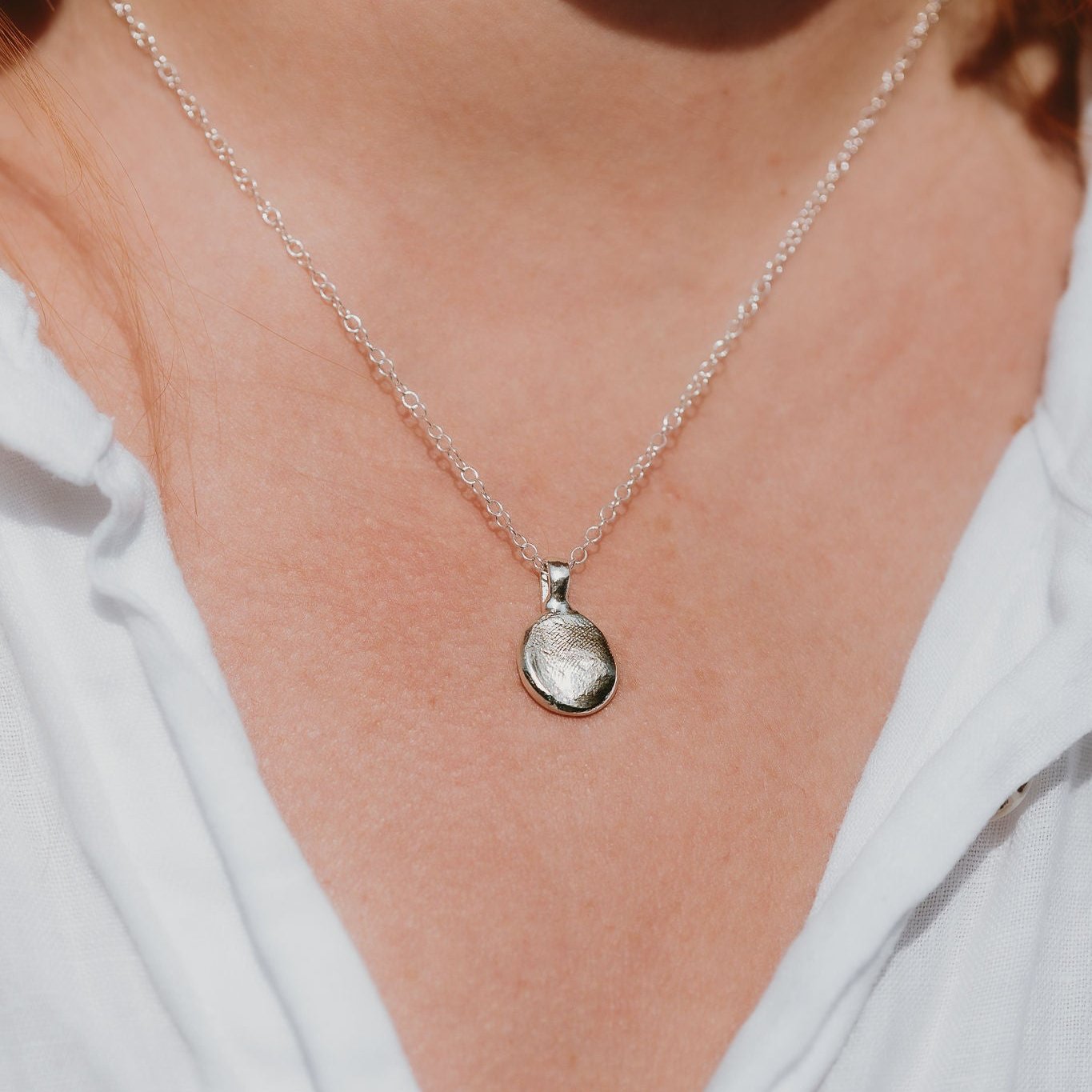 Treasure Fingerprint & Impression Pendant